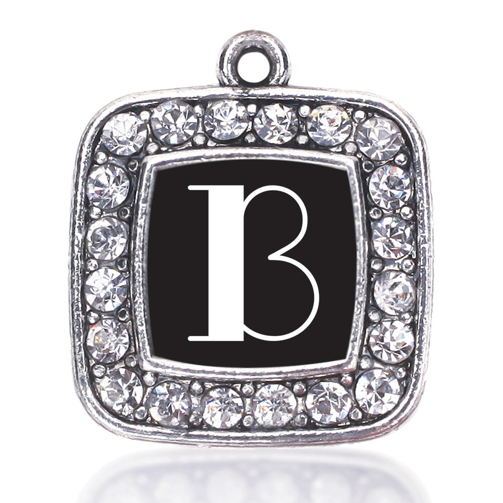 My Vintage Initials - Letter B Square Charm