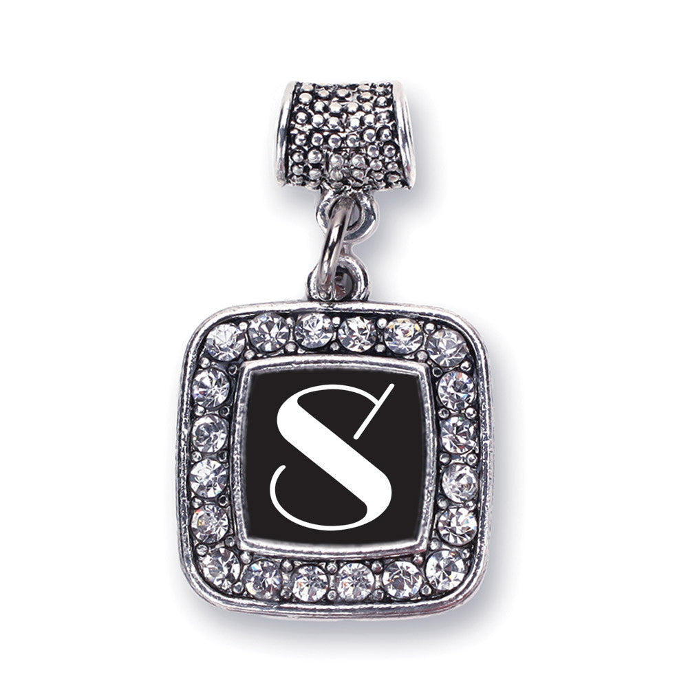 My Vintage Initials - Letter S Square Charm