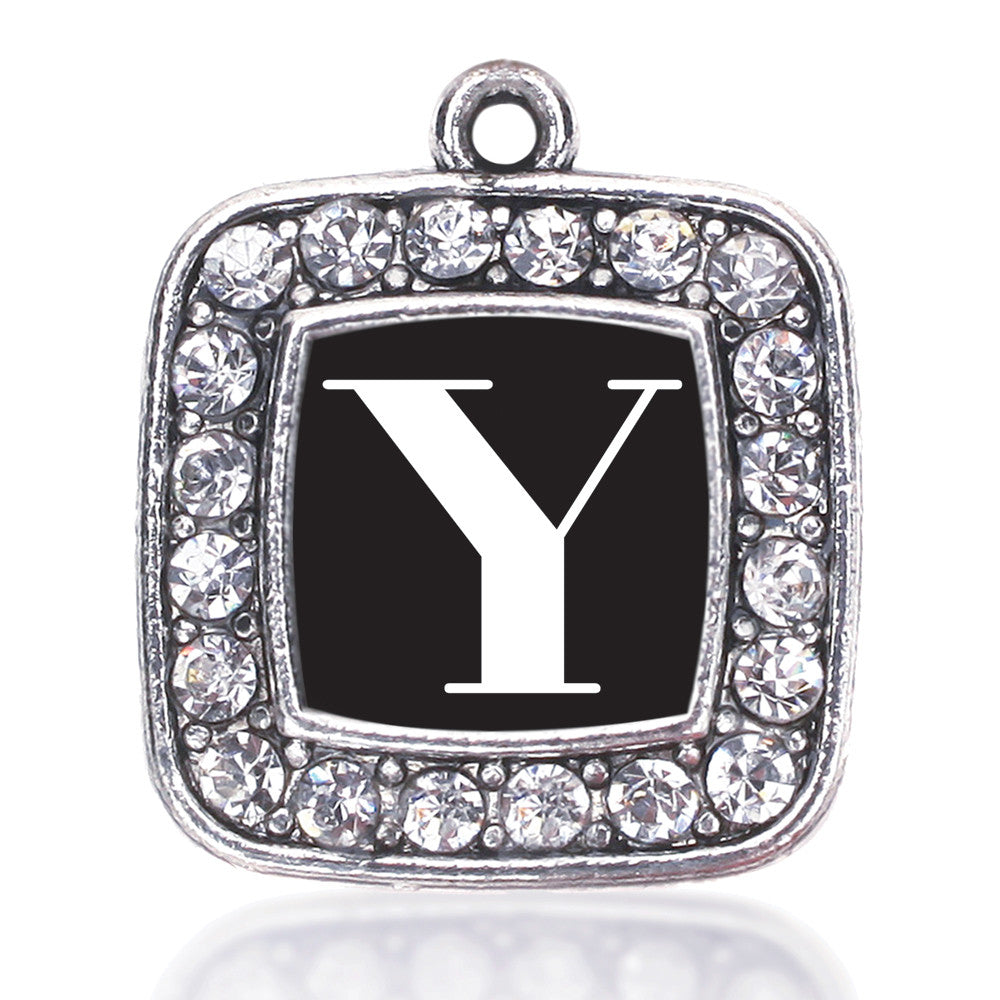 My Vintage Initials - Letter Y Square Charm