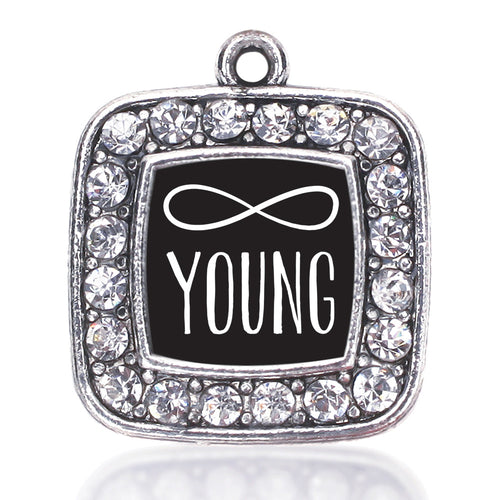 Forever Young Square Charm