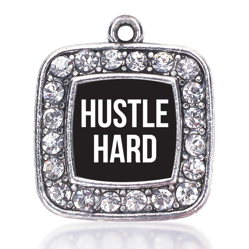 Hustle Hard Square Charm