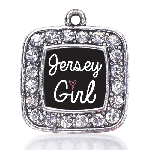 Jersey Girl Square Charm