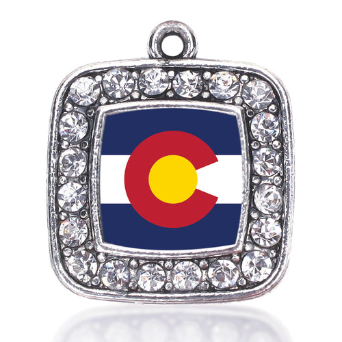 Colorado Flag Square Charm