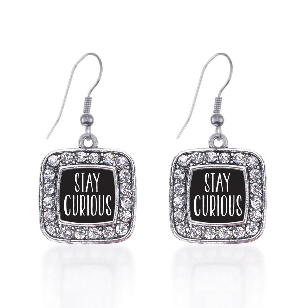Stay Curious Square Charm