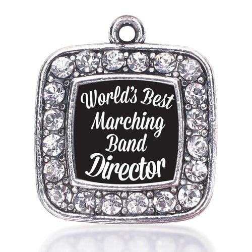 World's Best Marching Band Director Square Charm