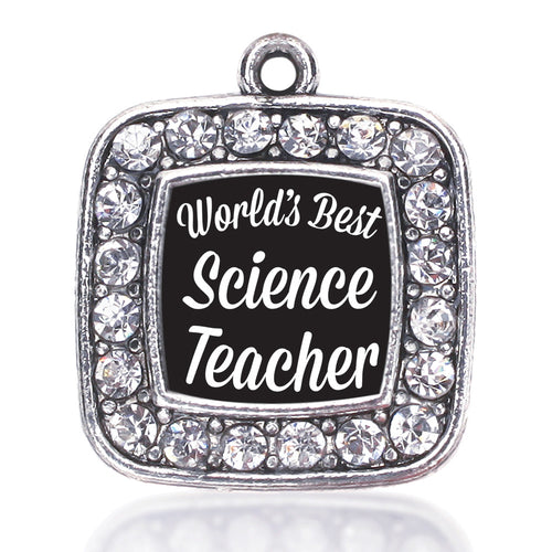 World's Best Science Teacher Square Charm