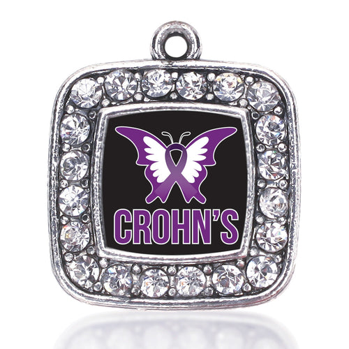 Crohn's Disease Square Charm