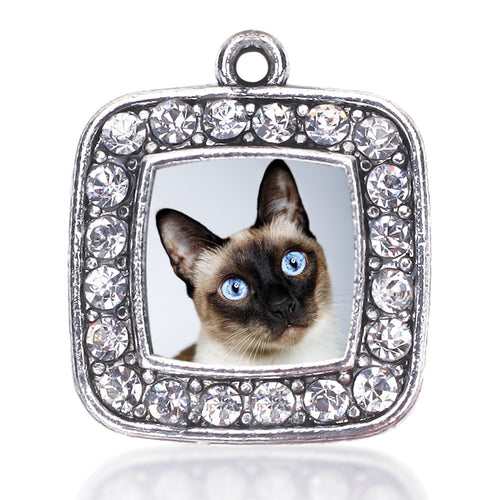 Siamese Cat Square Charm