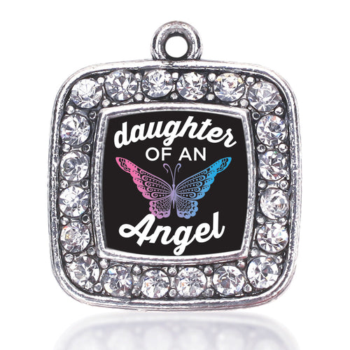 Daughter Of An Angel Square Charm