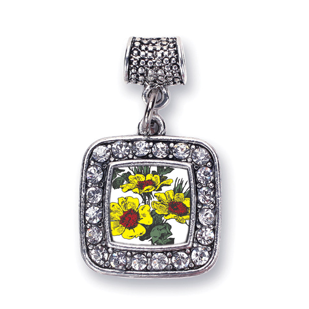Coreopsis Flower Square Charm