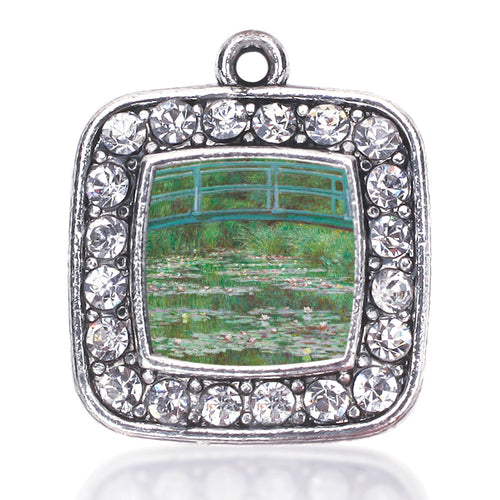 Monet Lily Pond Square Charm