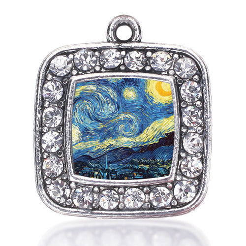 Starry Night Square Charm