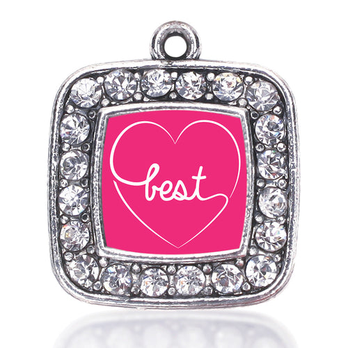 BEST Bitches Square Charm