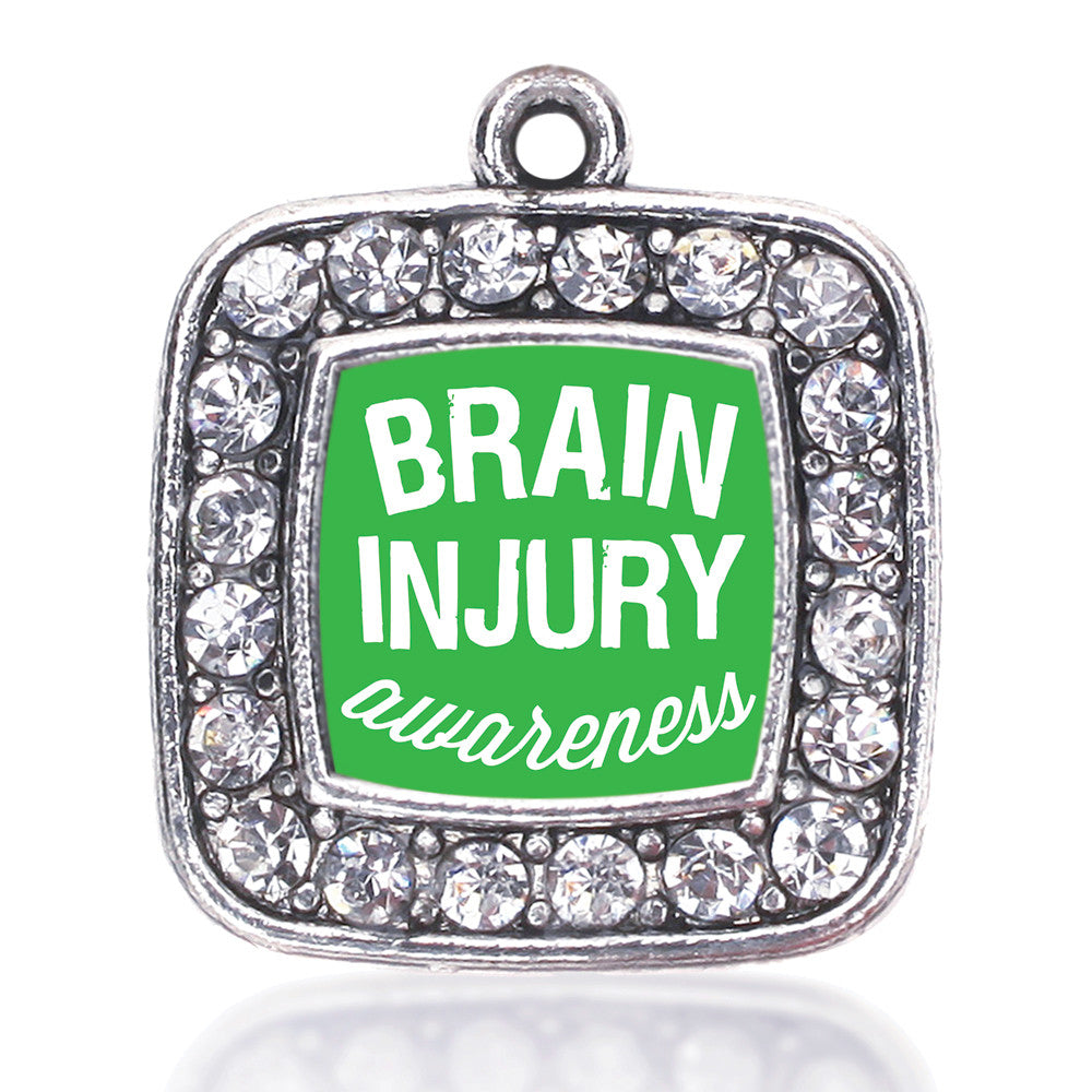 Brain Injury Awareness  Square Charm