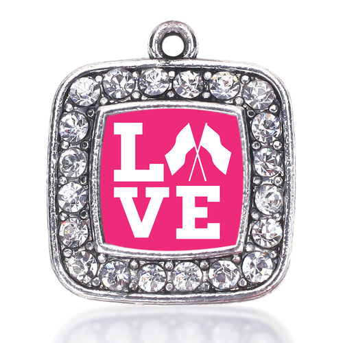 Color Guard Love Square Charm