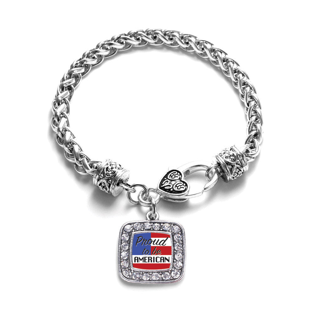 Proud to be American Square Charm