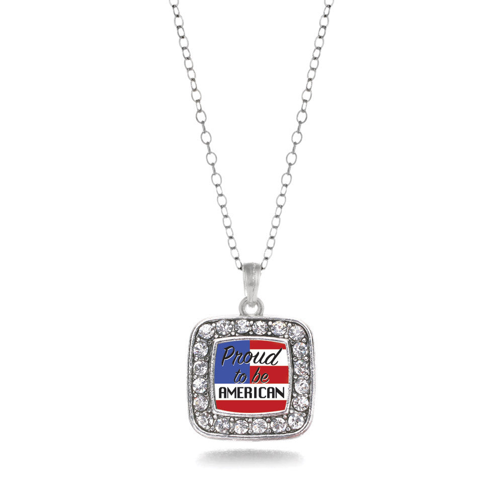 Proud to be American Square Charm
