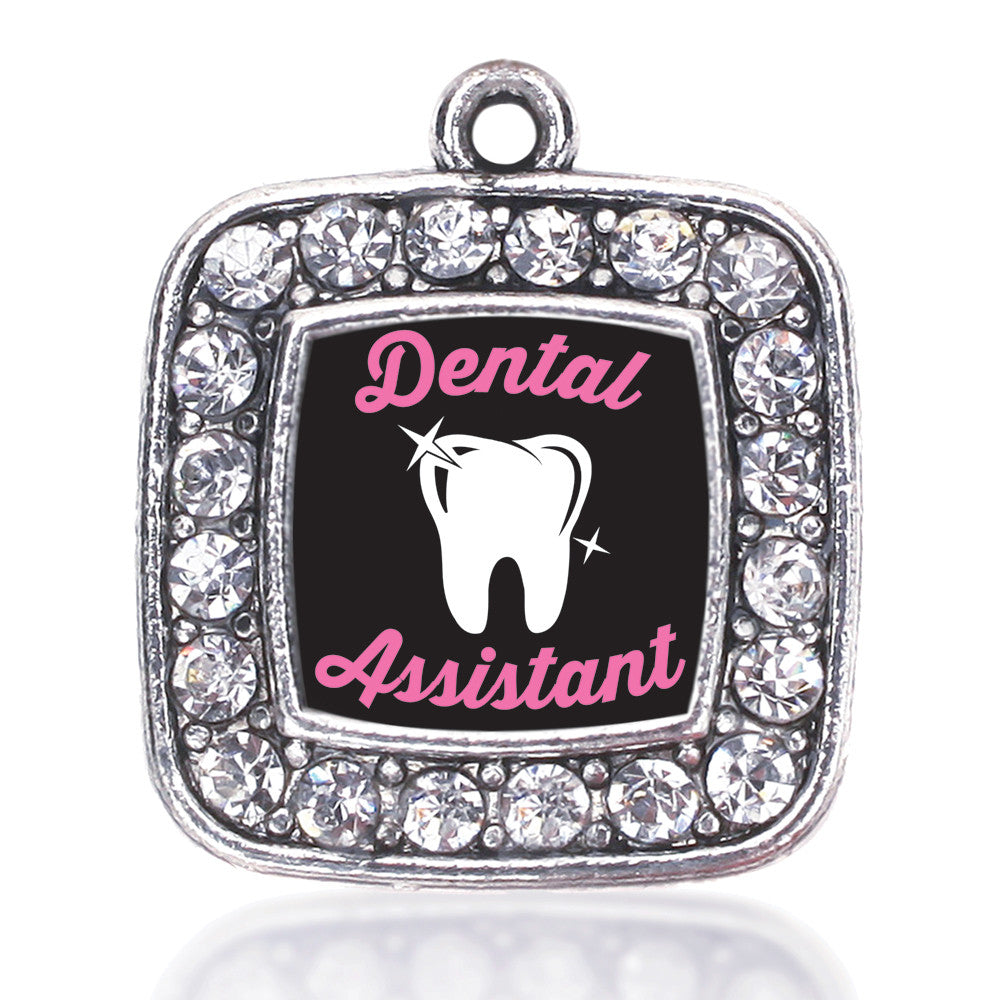 Dental Assistant Square Charm
