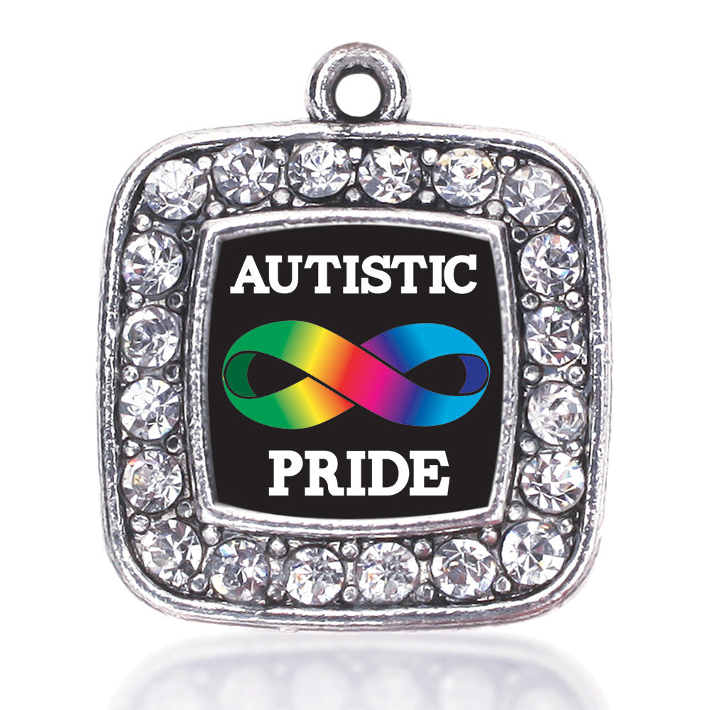 Autistic Pride Square Charm