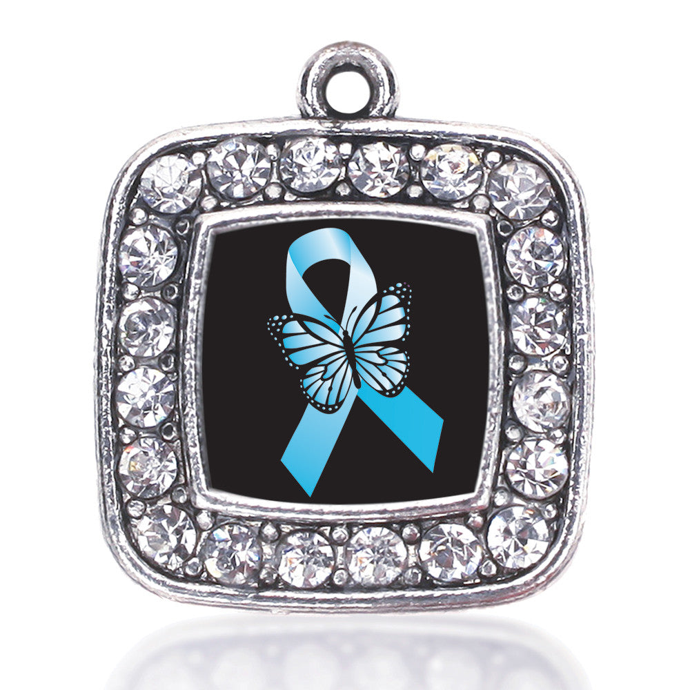 Addiction Recovery Square Charm